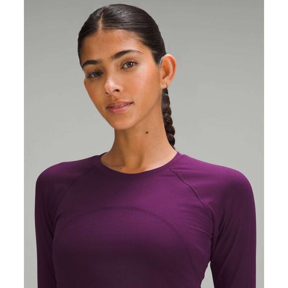 Lululemon Swiftly Tech Cropped Long-Sleeve Shirt 2.0 - 4 - Picture 2 of 5